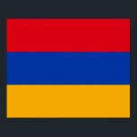 Póster Bandera de Armenia<br><div class="desc">Bandera de Armenia</div>