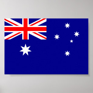 Póster Bandera de Australia
