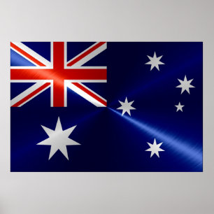 Póster Bandera de Australia