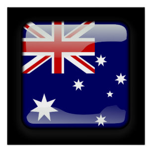 Póster Bandera de Australia