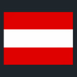 Póster Bandera de Austria<br><div class="desc">bandera austriaca,  austria,  Viena,  rústico,  vintage,  Catedral de San Esteban,  Frankfurt,  Hamburgo,  Cataratas del Rin,  Hofburg,  parque nacional,  bandera,  europa central,  Palacio Belvedere,  viaje,  aventura,  cultura,  gato,  animal,  anime,  cosecha,  explorar,  excursionismo,  Madre Tierra,  ambientalista,  conservación,  vida silvestre, </div>