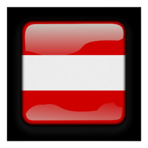 Póster Bandera de Austria