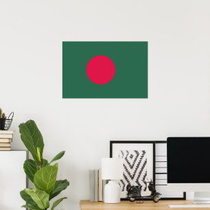 Póster Bandera de Bangladesh