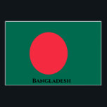 Póster Bandera de Bangladesh<br><div class="desc">Poster de Bandera de Bangladesh</div>