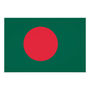 Póster Bandera de Bangladesh