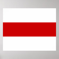 Bandera de Bielorrusia (rojo y blanco)