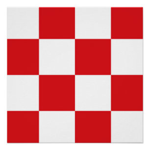 Póster Bandera de Brabante del Norte