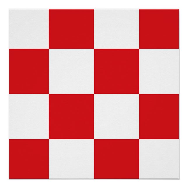 Póster Bandera de Brabante del Norte (Anverso)