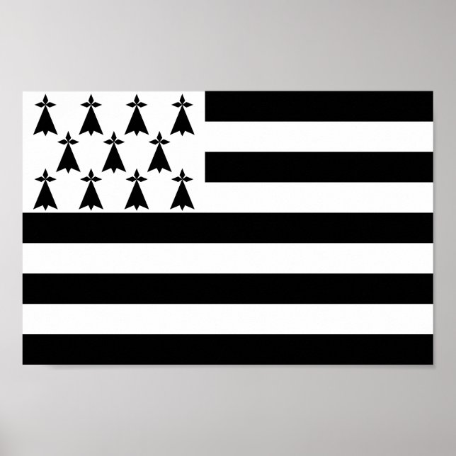 Póster Bandera de Bretaña Patriótica (Frente)