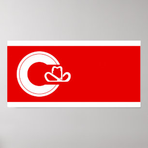 Póster Bandera de Calgary, Alberta
