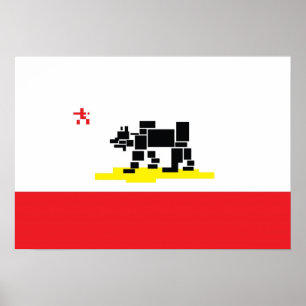 Póster Bandera de California