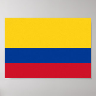 Póster Bandera de Colombia