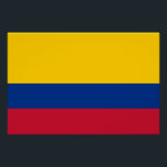 Póster Bandera de Colombia<br><div class="desc">Bandera patriótica de Colombia.</div>