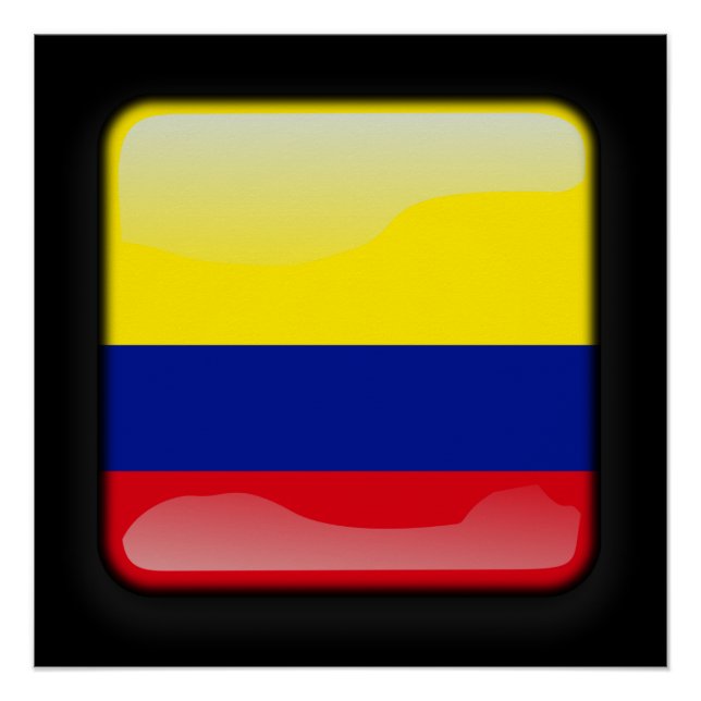 Póster Bandera de Colombia (Anverso)