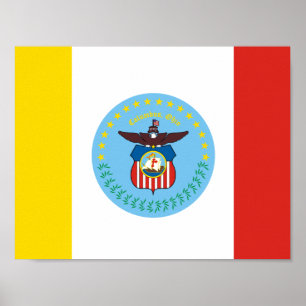 Póster Bandera de Colón, Poster de Ohio
