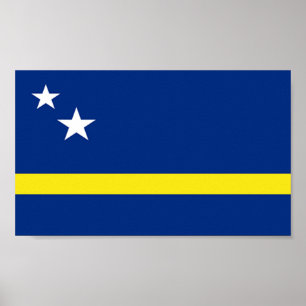 Póster Bandera de Curacao