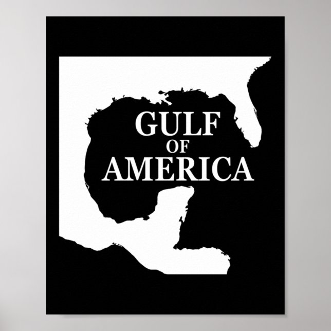 Póster Bandera De Eeuu Swea En El Golfo De Eeuu (Frente)