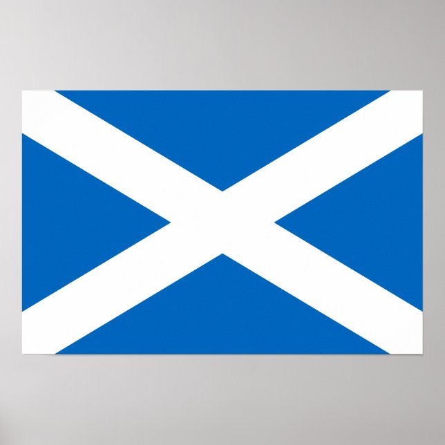 Póster Bandera de Escocia (Frente)