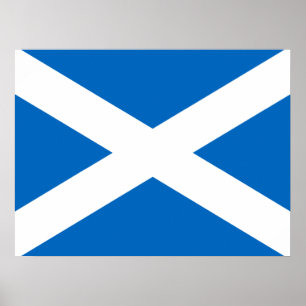 Póster Bandera de Escocia