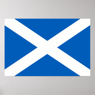 Póster Bandera de Escocia