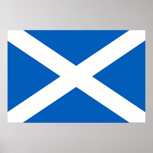 Póster Bandera de Escocia (Frente)