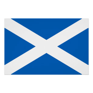 Póster Bandera de Escocia
