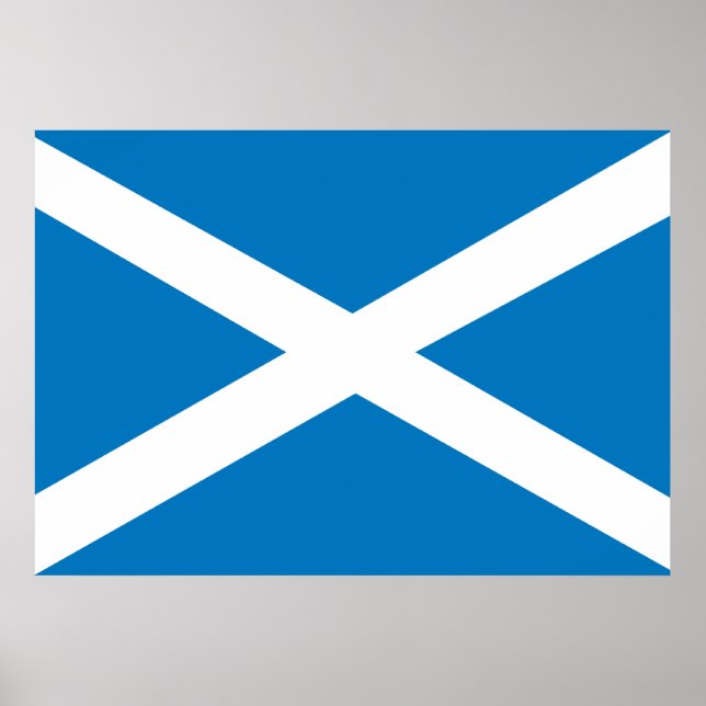 Póster Bandera de Escocia (Frente)