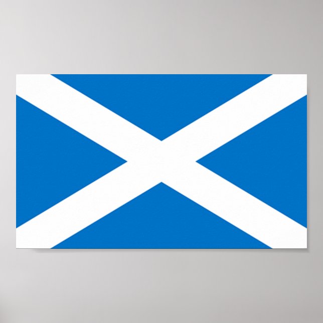 Póster Bandera de Escocia (Frente)