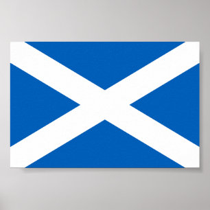 Póster Bandera de Escocia