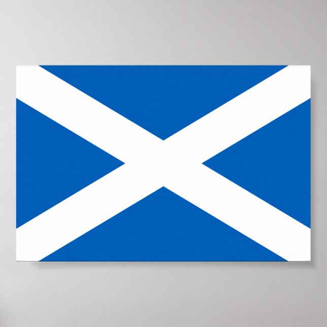 Póster Bandera de Escocia (Frente)