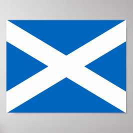 Póster Bandera de Escocia Poster