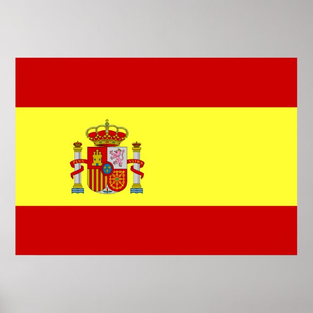 Póster Bandera de España (Frente)