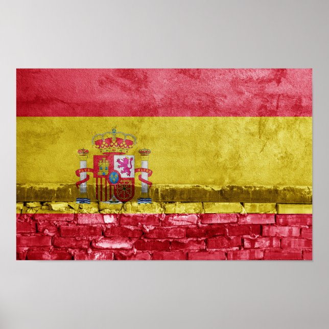 Póster Bandera de España (Frente)