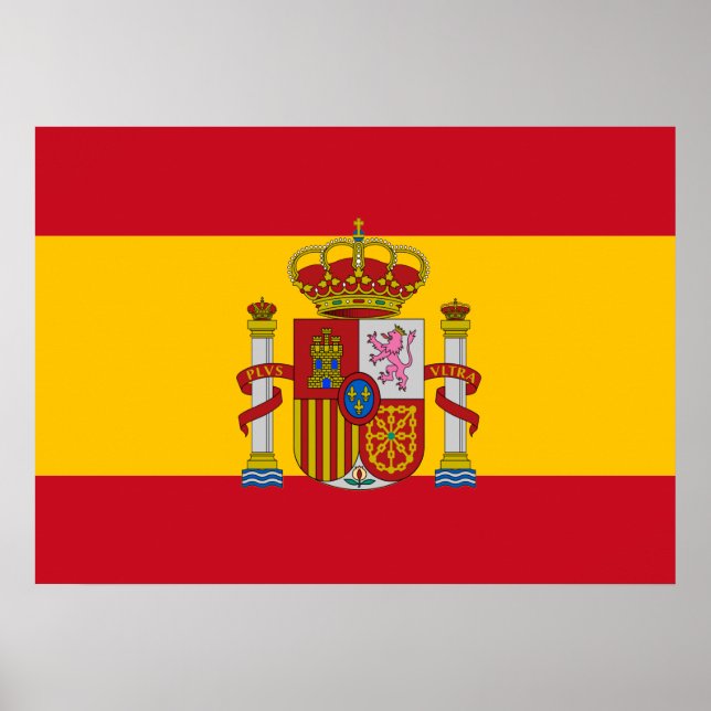 Póster Bandera de España (Frente)