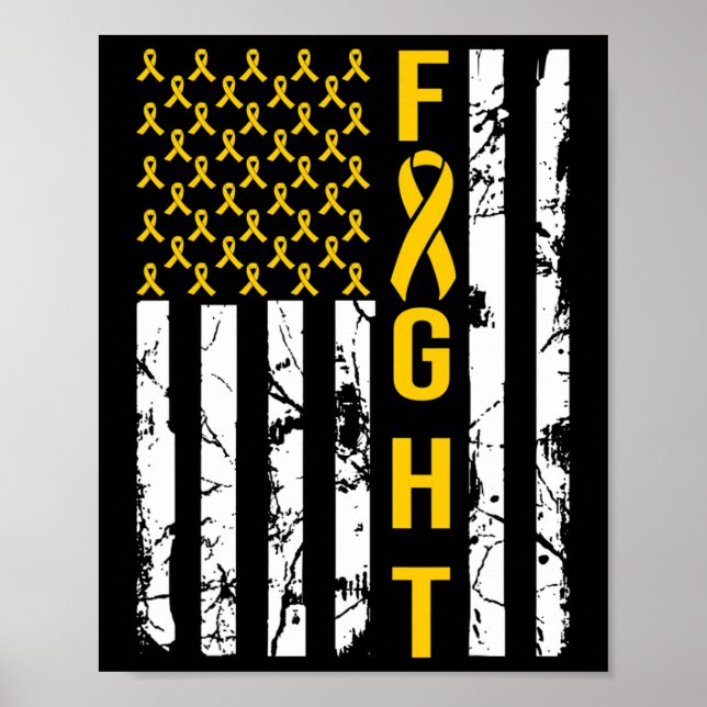 Póster Bandera De Estados Unidos En Septiembre Usamos Cán (Frente)