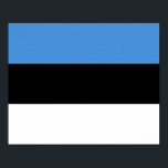 Póster Bandera de Estonia<br><div class="desc">Bandera de Estonia</div>