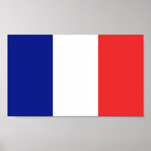 Póster Bandera de Francia