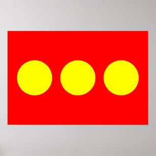 Póster Bandera de Freetown Christiania