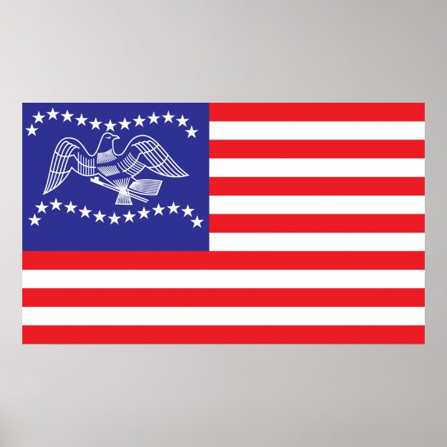 Póster Bandera de Fremont (Frente)