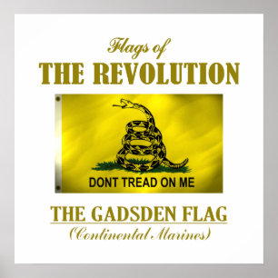 Póster Bandera de Gadsden (FR)