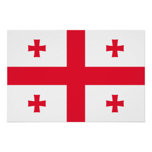 Póster Bandera de Georgia