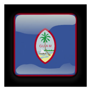 Póster Bandera de Guam