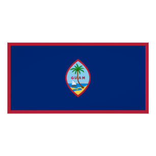 Póster Bandera de Guam