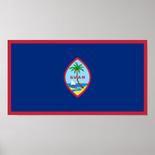 Póster Bandera de Guam