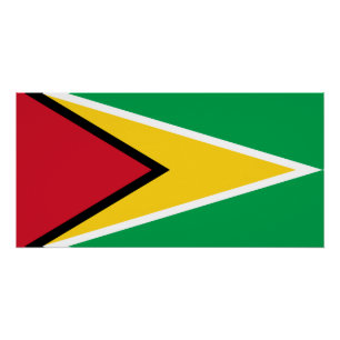 Póster Bandera de Guyana