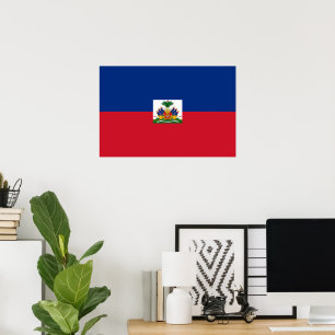 Póster Bandera de Haití