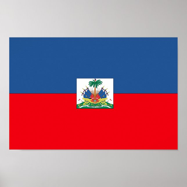 Póster Bandera de Haití (Frente)
