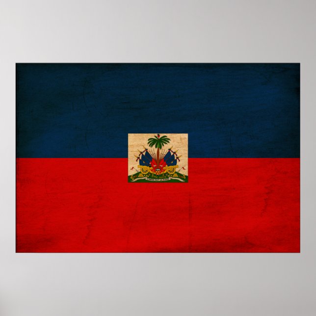 Póster Bandera de Haití (Frente)