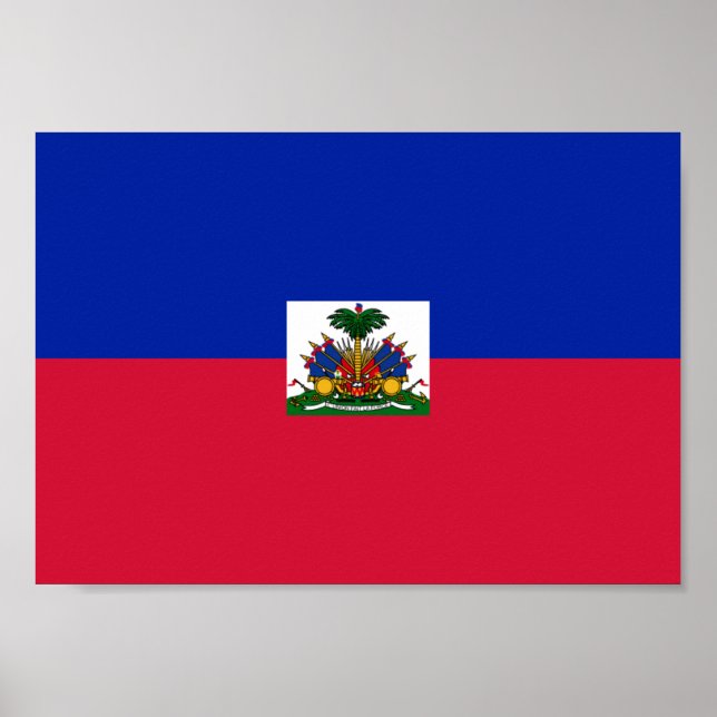 Póster Bandera de Haití (Frente)