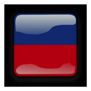 Póster Bandera de Haití